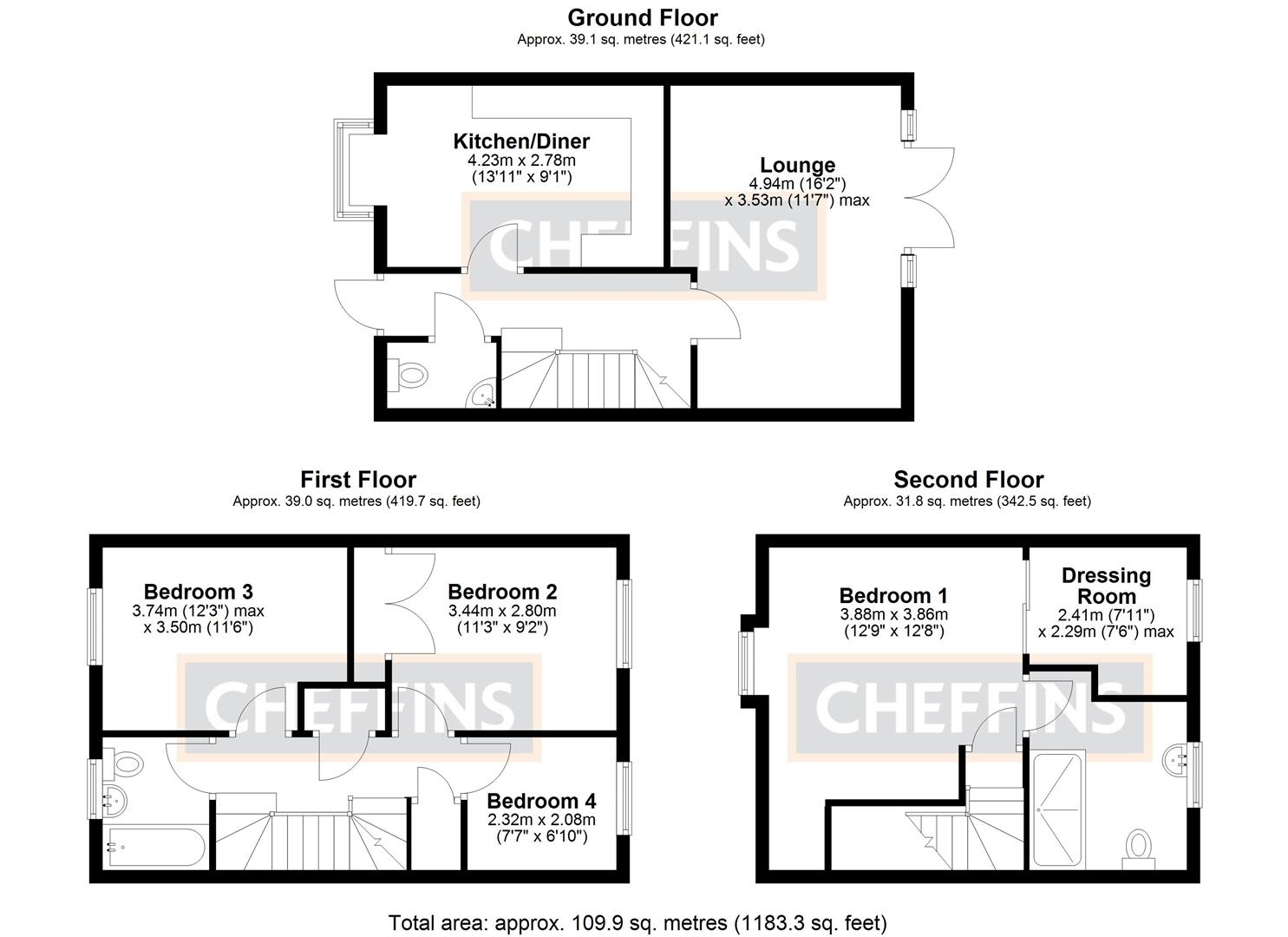 4 Bedroom for sale in Littleport Cheffins Ely Sales